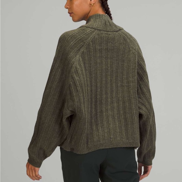 Lululemon Twin Rib Sweater Wrap - Picture 2 of 9